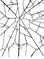 Image result for Broken Glass Line Art