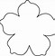 Image result for Large Paper Flower Template