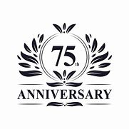 Image result for 75 Year Anniversary Logo