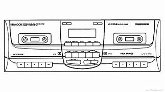 Image result for Kenwood Dual Cassette Tape Deck