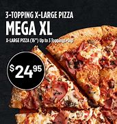 Image result for Mega Bites Pizza Menu