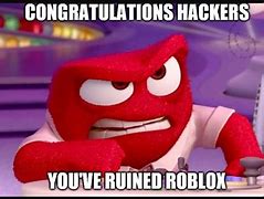 Image result for Roblox Hacker Memes