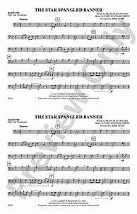 Image result for Baritone Star Spangled Banner