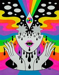 Image result for Easy Aesthetic Trippy Drawings