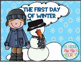 Image result for First Day Winter Clip Art