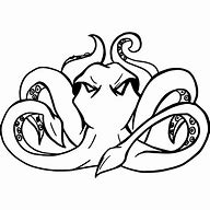 Image result for Kraken Outline