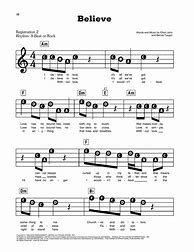 Image result for Believe Tuba Sheet Music