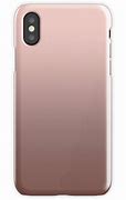 Image result for iPhone X Rose Gold in Clear Phone Caae