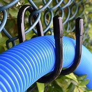 Image result for Hooks for Metal Fence