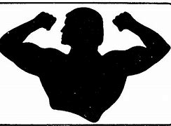Image result for Strong Man Sitting Silhouette