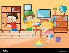 Image result for House Cleaning Chores Clip Art