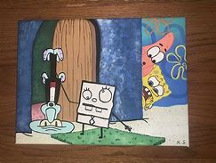 Image result for Spongebob Painting Meme