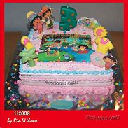 Image result for Dora the Explorer Birthday Cake