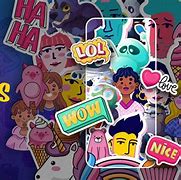 Image result for Stickers On iPhone