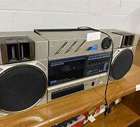 Image result for Vintage Magnavox Boombox