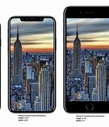Image result for 8 vs iPhone Size Comparison Chart