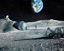 Image result for Building a Moon Base