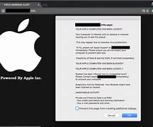 Image result for Fake Virus Warning On Apple