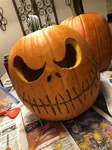 Image result for Pumpkin Carving Ideas Jack Skellington
