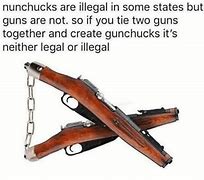 Image result for Person with Gun Meme