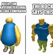 Image result for The Rock Meme Roblox