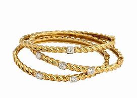 Image result for Cartier Vintage Gold and Diamond Bracelet