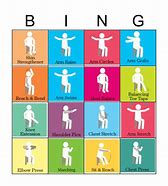 Image result for Chair Activity Bingo Printable Free