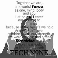Image result for Tech N9ne Technician Pledge