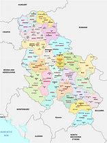 Image result for Serbia Political Map