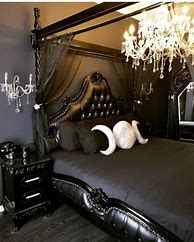Image result for Black and White Gothic Bedding