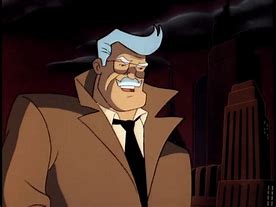Image result for Batman Animated Series Commissioner Gordon Coloring Pages