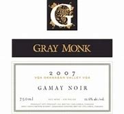 Image result for Gray Monk Estate Gamay Noir