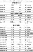 Image result for New Orleans Saints Schedule Printable