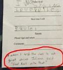 Image result for Funny Teacher Notes