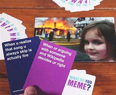 Image result for What Do You Meme Word Cards