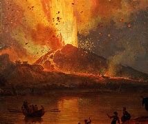 Image result for Volcano in Pompeii