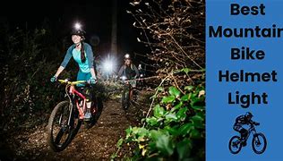 Image result for Mountain Bike Helmet Lights