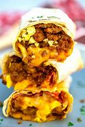 Image result for Sausage Egg Breakfast Burrito Recipe