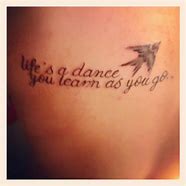 Image result for Dance Tattoo Quotes
