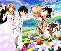Image result for Kirito Asuna Wedding