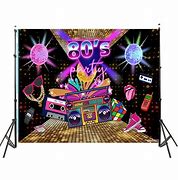 Image result for 80s Theme Backdrop