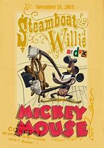 Image result for Mickey Mouse Steamboat Willie
