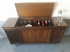 Image result for Repurposed Vintage Stereo Cabinet