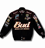 Image result for Budweiser Racing Jacket