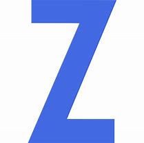 Image result for Blue Letter Z