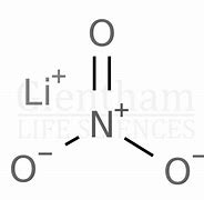 Image result for Lithium Nitrate Shape