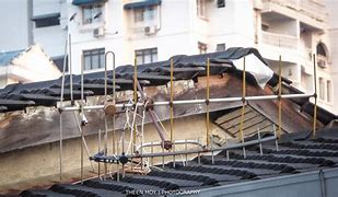 Image result for TV Antenna On Old House Roof