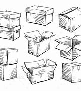 Image result for Cardboard Boxes Drawing