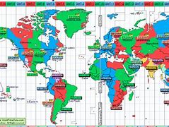 Image result for 24 Time Zones