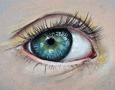 Image result for Oil Pastel Eye